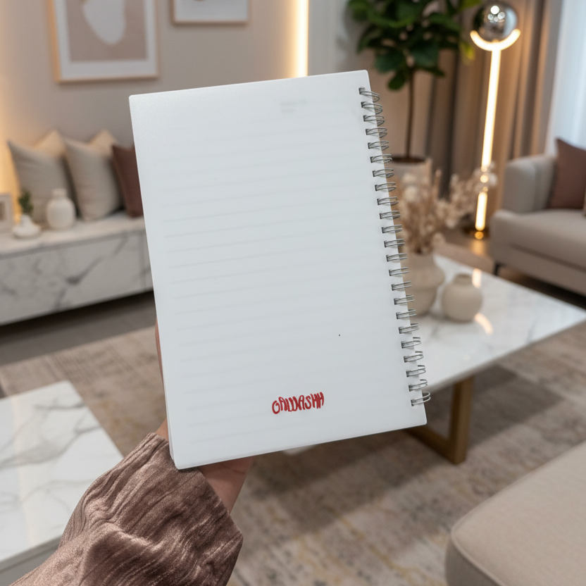 ‘Thoughts and ideas’ Notebook