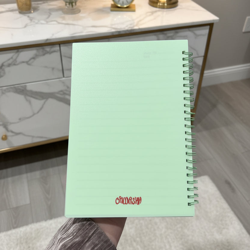 “Thoughts and ideas” notebook