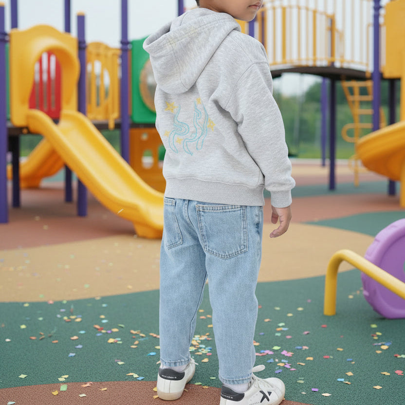 Kuwait towers kids hoodie unisex