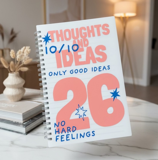 ‘Thoughts and ideas’ Notebook