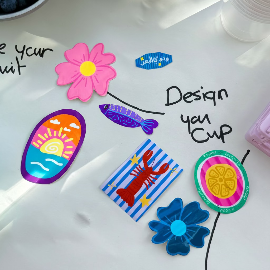 Summer stickers pack
