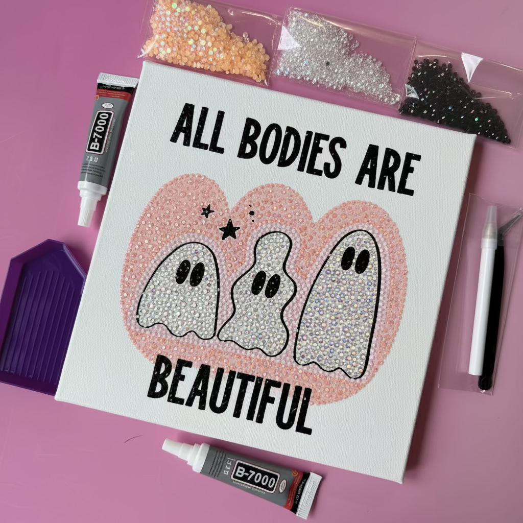 ‘All bodies are beautiful’ - bedazzle kit