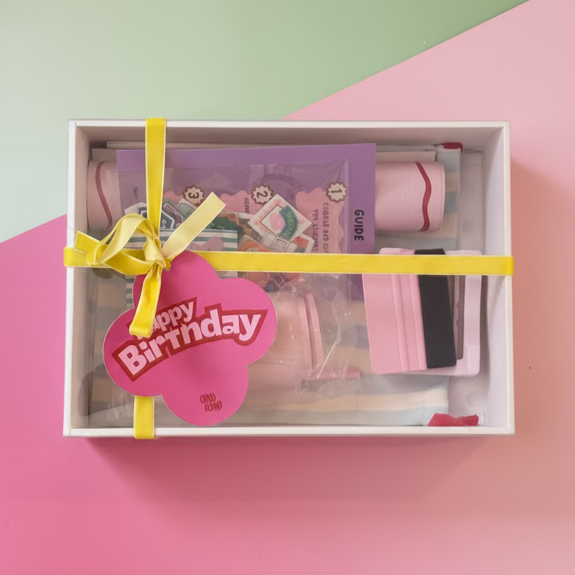 Single sticker bottle designing kit